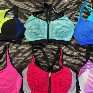 Victoria’s Secret Zip Front Closure Sport Bras EUC